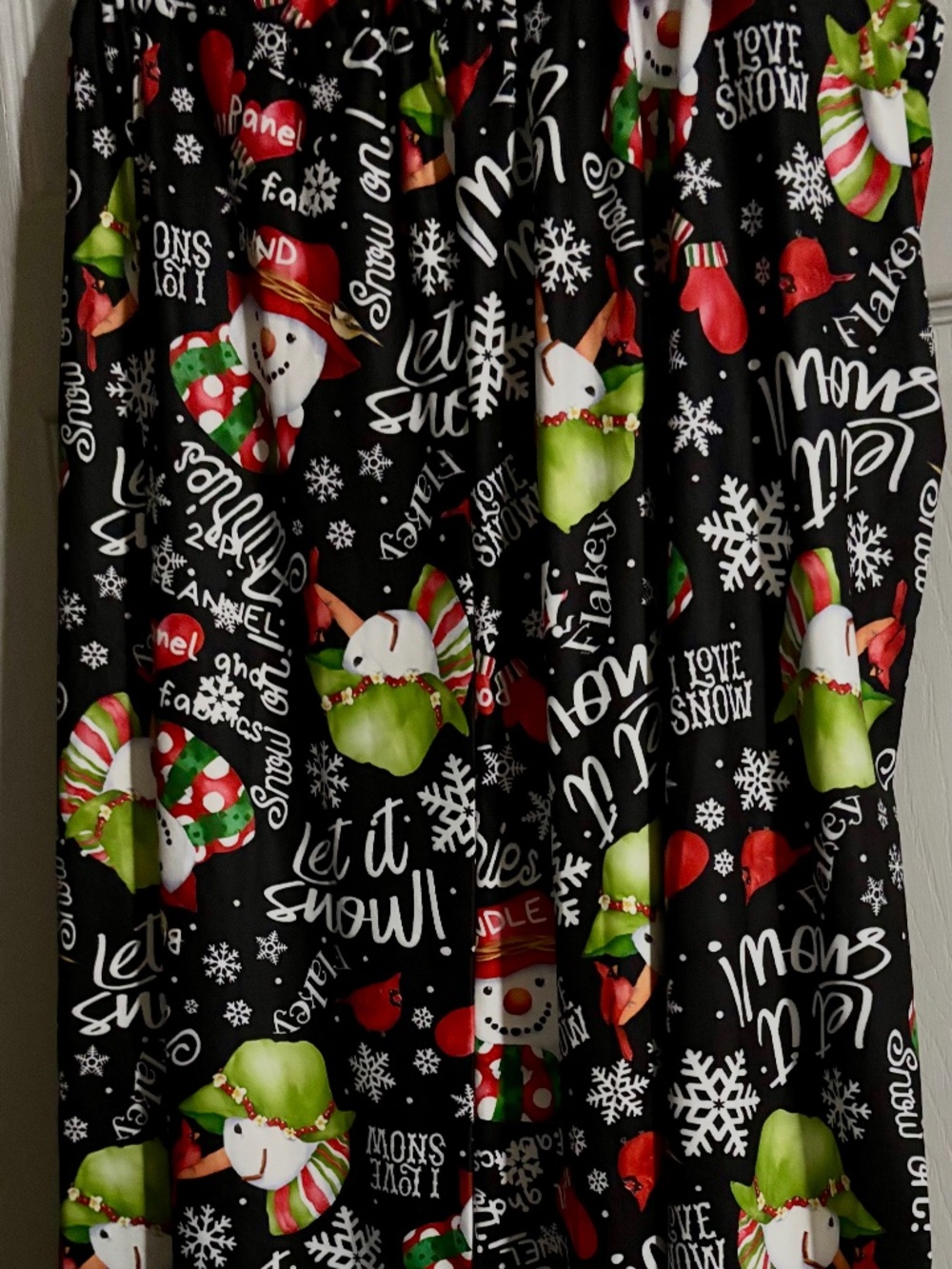Women's Christmas Snowman maxi skirt